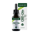 Medihemp CBD olie met een doosje ernaast.