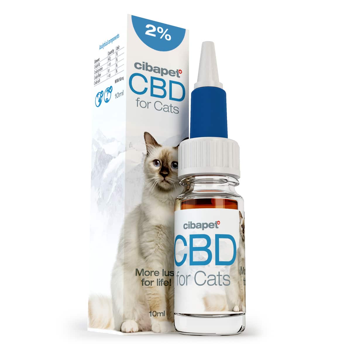 Cibapet CBD olie 2% voor katten (10ml) - Afbeelding 2