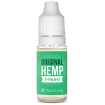 Een flesje Harmony E-liquid 100mg CBD - Classic Hemp (10ml).