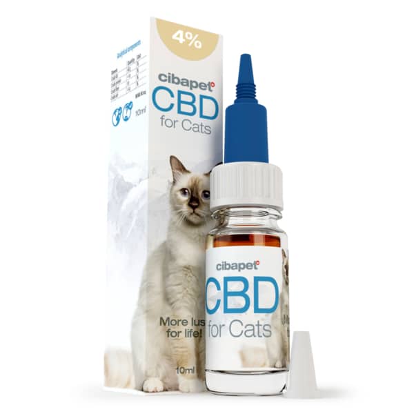 Cibapet CBD olie 4% voor katten (10ml)