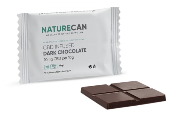 CBD infused pure chocolade - Afbeelding 2